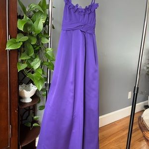 Purple Formal Dress - Great for Junior Bridesmaids or Weddings!